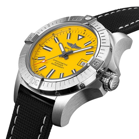 breitling avenger seawolf strap size|Breitling seawolf chrono.